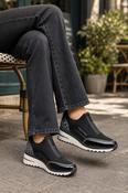Front Zip Trainer - Black / 36 image
