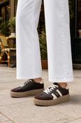 Teddy Trim Trainers - Chocolate / 39 image