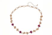 Knot Chain with Beads - Gold / One image