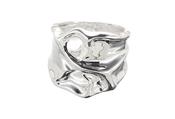 Abstract Design Ring - Silver / S/M image