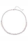 Asymmetric Chain Necklace - Silver / One image