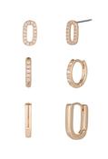 Cubic Zirconia Earrings - Gold / One image