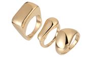Chunky Ring Set - Gold / M/L image
