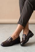 Infinity Buckle Loafer - Brown / 40 image