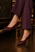 Bow Court Heel - Wine / 36 image