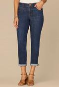 “Ab”solution® Mid-Rise Indigo Ankle Skimmer Jeans - Indigo / 10 image