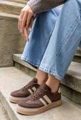 Ridged Sole Trainer - Brown / 37 image