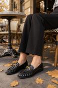 Vintage Leather Loafer - Black / 38 image