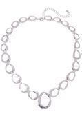 Oval Chain Necklace - Silver / One image