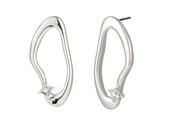 Glass Crystal Earrings - Silver / One image