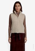 Fluffy Knit Gilet - Cream / 44 image