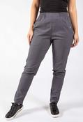 Pinstripe Pull On Trousers - Grey / 18 image