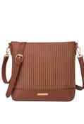 Laurel Studded Crossbody bag - Tan / F/S image