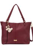 Fern Shopper Bag - Burgundy / F/S image