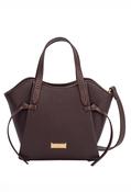 Peony Winged Crossbody Bag - Brown / F/S image