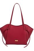 Peony Winged Shopper Bag - Red / F/S image