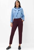 Maron S Relaxed Fit Trousers - Burgundy / 38 image