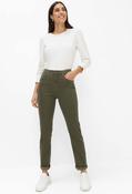 Mary Regular Leg Trousers - Khaki / 44 image