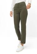 Mary Short Leg Trousers - Khaki / 36 image
