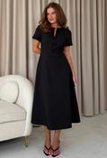 Natalia Beaded Midi Dress - Black / 16 image