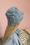 Daisy Bucket Hat - Light Blue Denim / F/S image