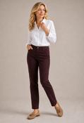 Mary Short Leg Trousers - Plum / 36 image
