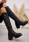 Chunky Knee High Boot - Black / 36 image