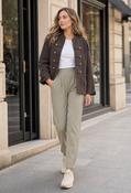 Open Front Napoleon Jacket - Chocolate / L/XL image