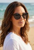 Rounded Cat-eye Sunglasses image