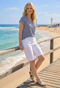 Mia B Shorts - White / 36 image