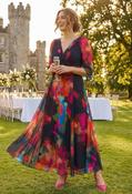 Verity Curve+ Maxi Dress - Navy / 18 image