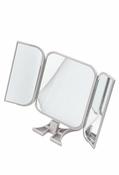 Folding Travel Mirror - Silver / F/S