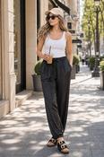Satin Effect Balloon Trousers image