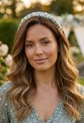 Sequin Headband - Green Lily / One image