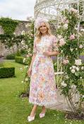 Lace and Blossom Dress - Pink / 12 image