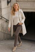 Wadding Quilted Coat - Light Beige / 42 image