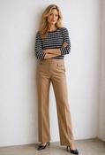 Flared Trousers - Golden Caramel / 44 image