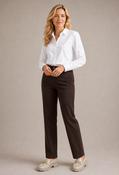 Maron S Relaxed Fit Trousers - Chocolate / 38 image