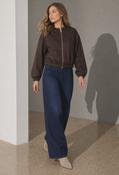 Harley Faux Suede Bomber Jacket - Chocolate / 12 image