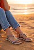 Diamante Twist Sandal - Multi / 37 image