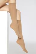 Opaque Knee High Socks - Natural / F/S image