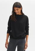 GASDINA Regular Structured Sweater - Black / 40 image