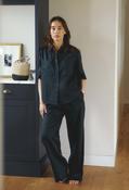 Marou Linen Trousers - Black / 36 image