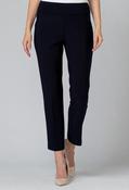 Pleated Front Cropped Pants - Navy / 8 image