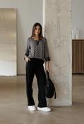 Classic Straight Leg Trouser - Black / 38 image