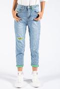 Colour Pop Crinkle Jeans - Light Denim / 8 image