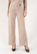 Button Detail Knit Trouser - Beige / 16 image
