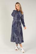 Multi Spotted Dress - Navy / 10 image