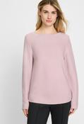 Crew Neck Long Sleeve Pullover - Pink / 42