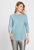 Crew Neck Long Sleeve Pullover - Light Blue / 42